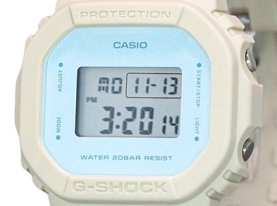 Casio G-Shock Nature's Colour Series Digital Blue Dial Quartz GMD-S5600NC-9 200M Women's Watch