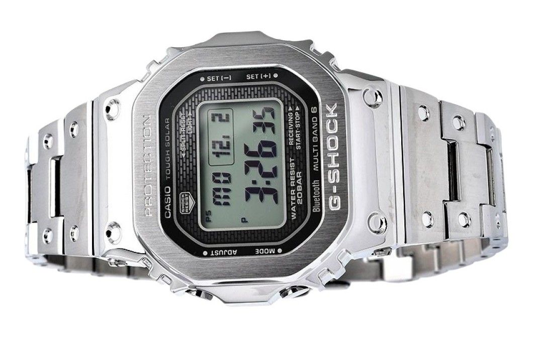 Casio G-Shock Digital Smartphone Link Full Metal Tough Solar GMW-B5000D-1 200M Men's Watch