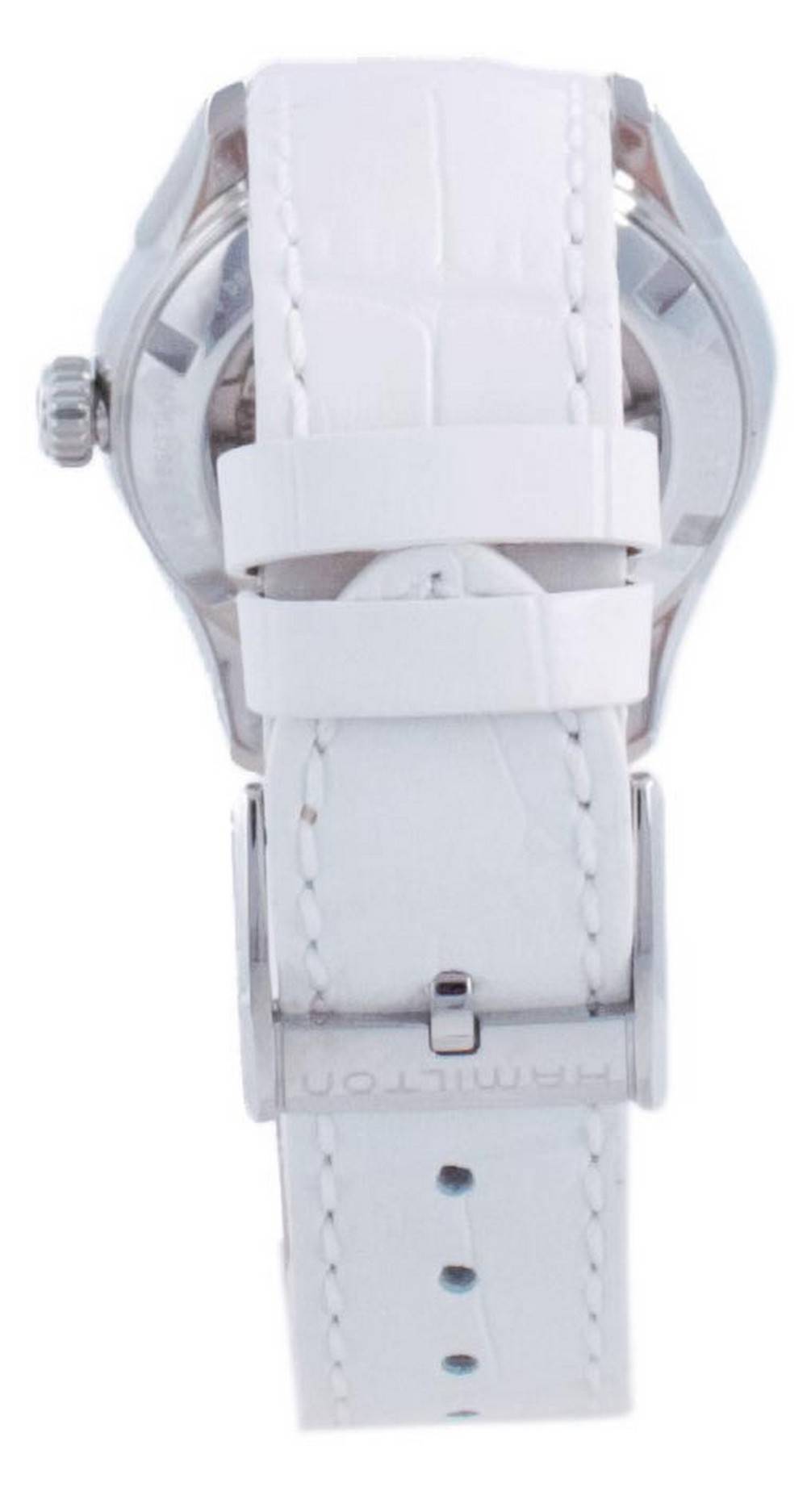 Hamilton Jazzmaster Open Heart Leather Automatic H32205890 Women's Watch