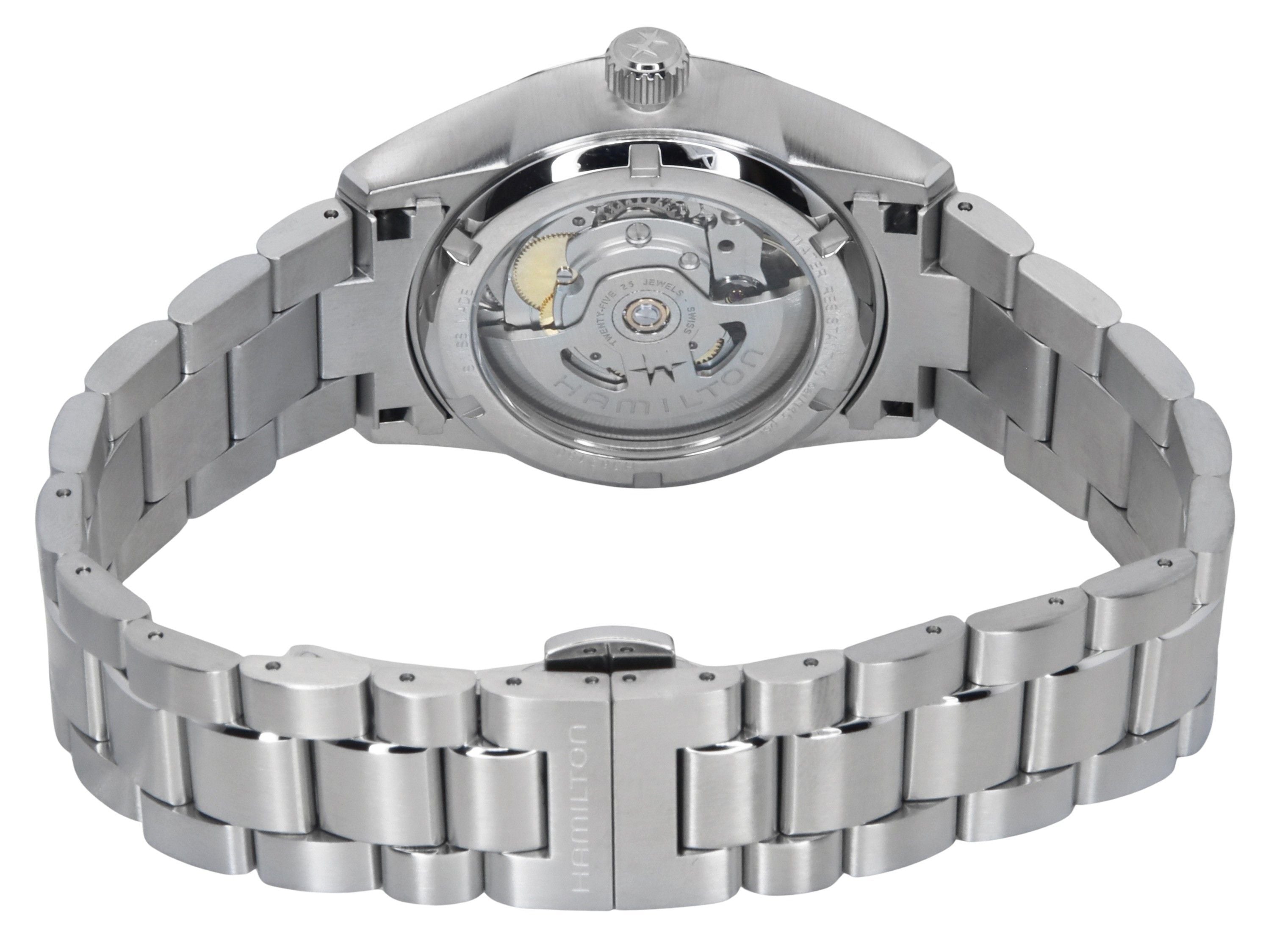 Hamilton Jazzmaster Performer Stainless Steel Blue Dial Automatic H36215140 100M Men's Watch