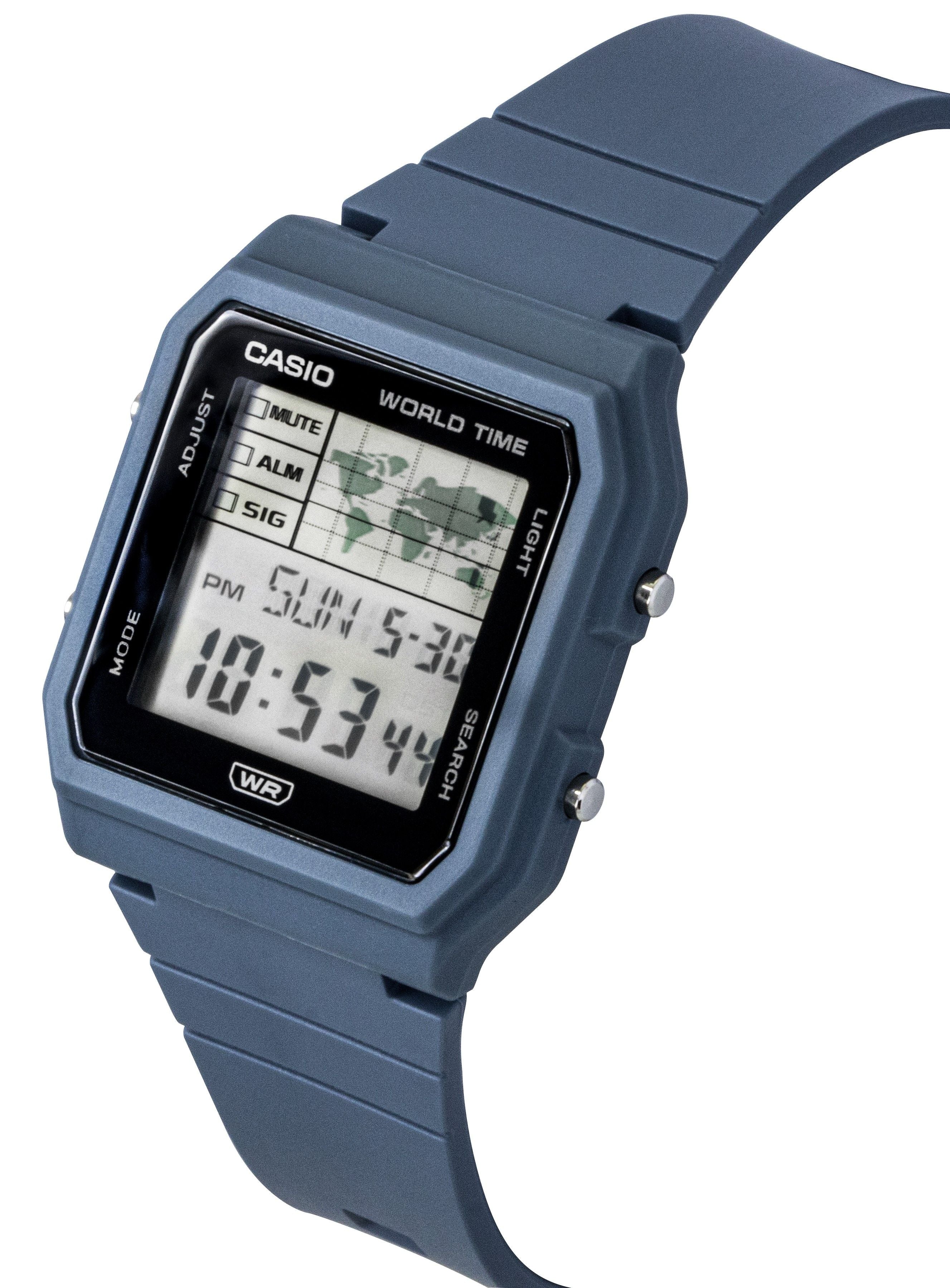 Casio POP Digital Bio Based Resin Strap Quartz LF-30W-2A Unisex Watch