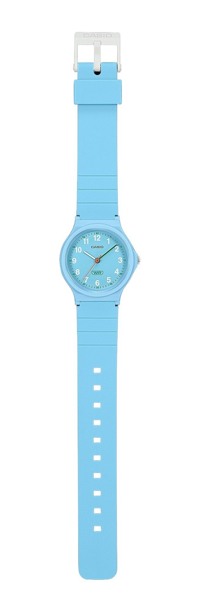 Casio Pop Analog Blue Bio Based Resin Strap Blue Dial Quartz LQ-24B-2B Women's Watch