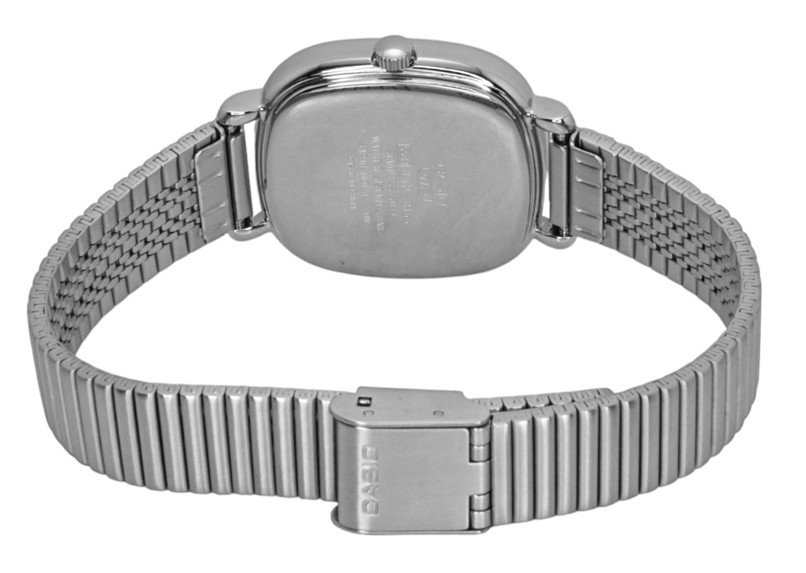 Casio Standard Analog Stainless Steel Silver Dial Quartz LTP-B166D-7AV Women's Watch