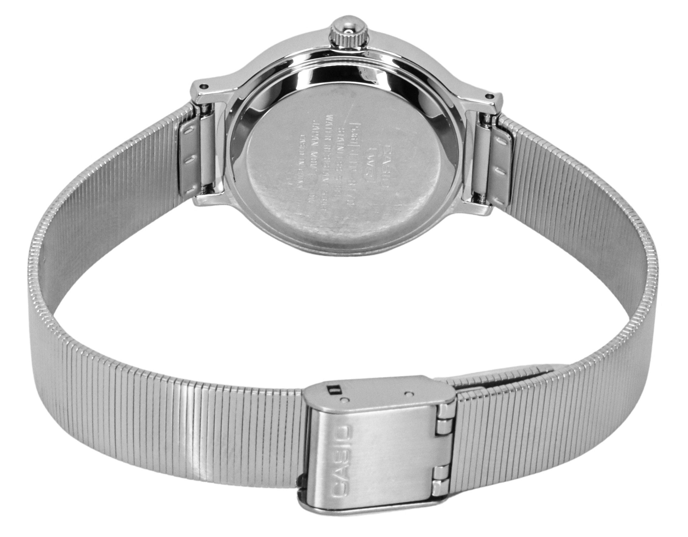 Casio Standard Analog Stainless Steel Blue Dial Quartz LTP-B170D-2BV Women's Watch