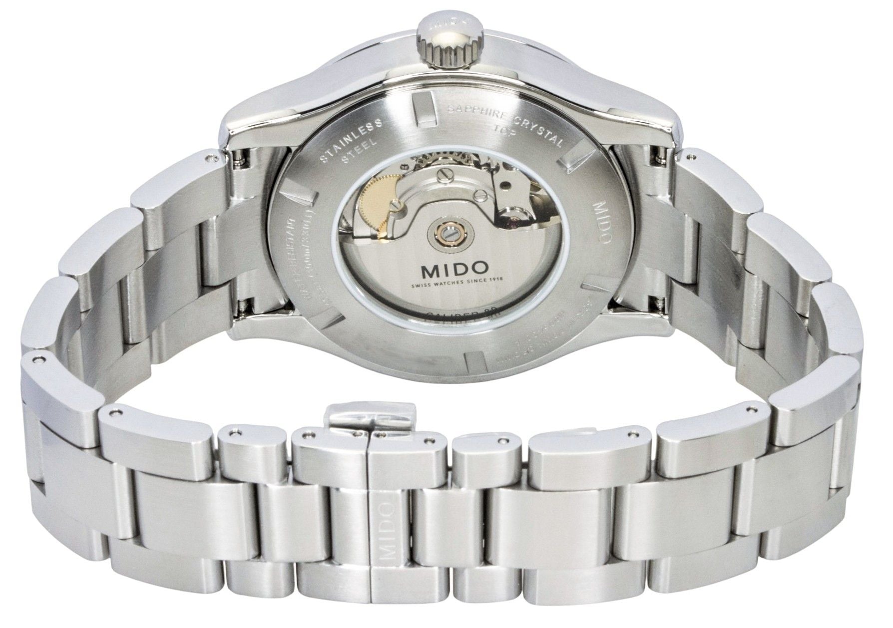 Mido Multifort Stainless Steel Anthracite Dial Automatic M005.430.11.061.80 100M Men's Watch