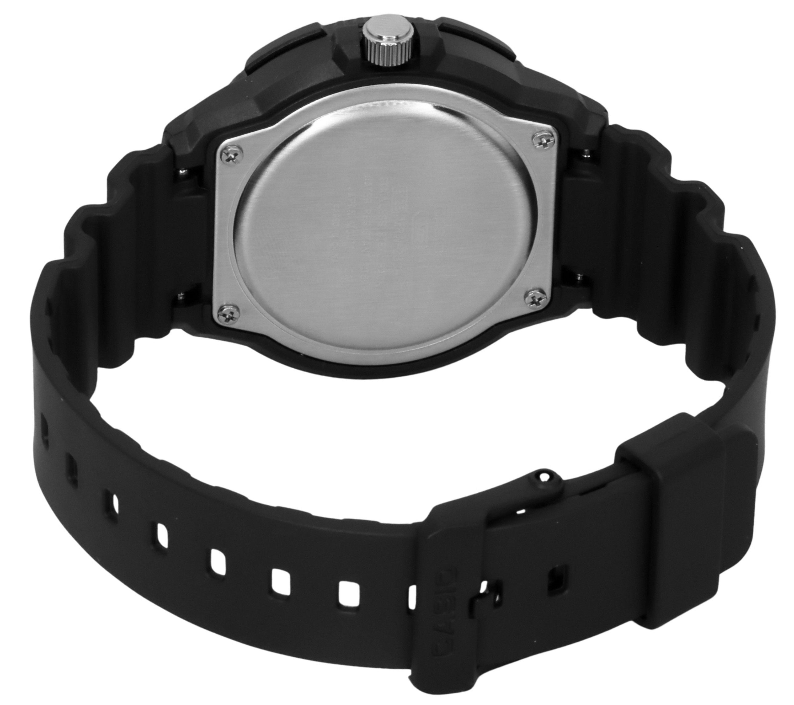 Casio Standard Analog Resin Strap Black Dial Quartz MRW-230H-1E1V 100M Men's Watch