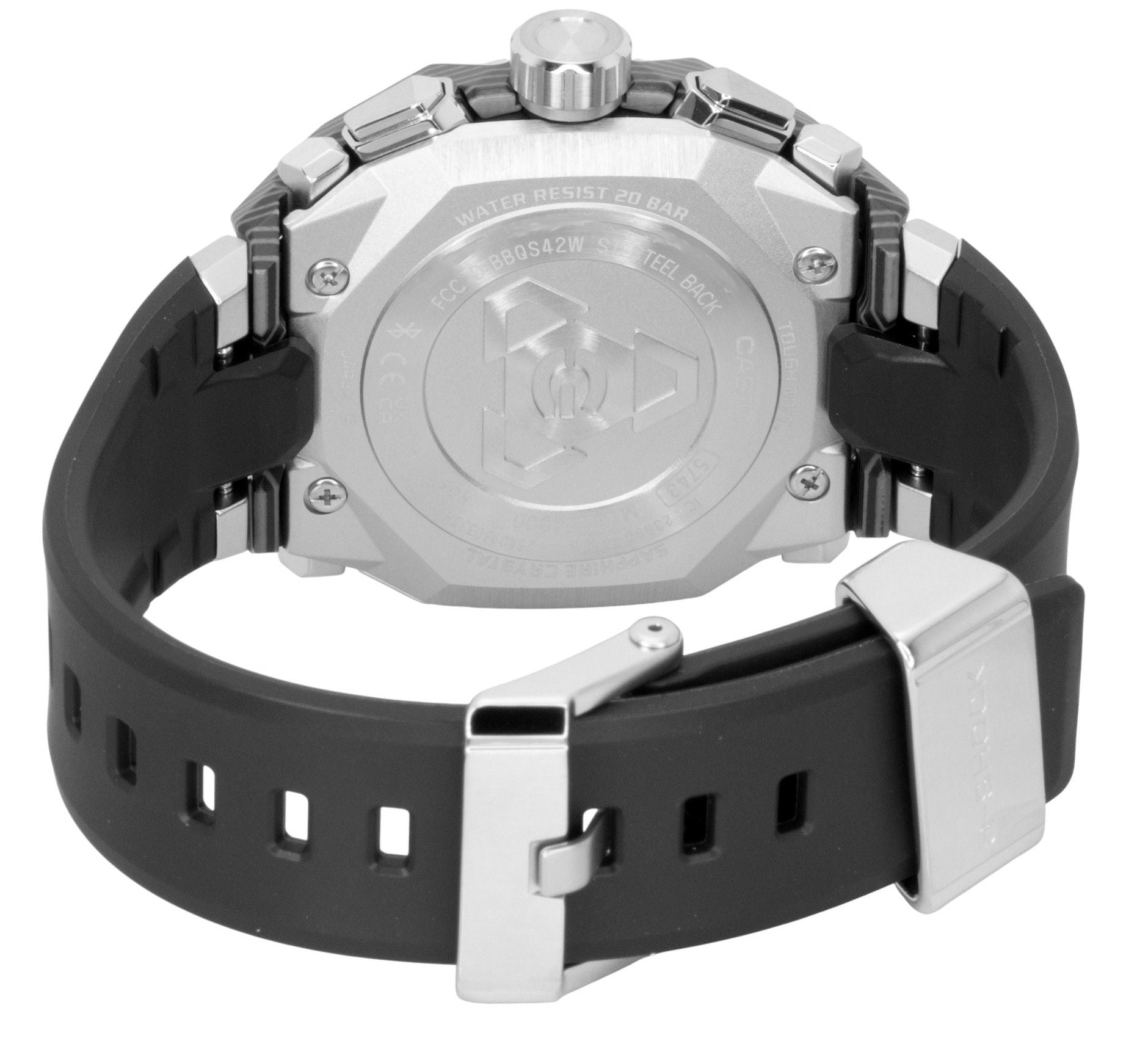 Casio G-Shock MT-G Resin Strap Smartphone Link Analog Black Dial Solar MTG-B4000-1A 200M Men's Watch