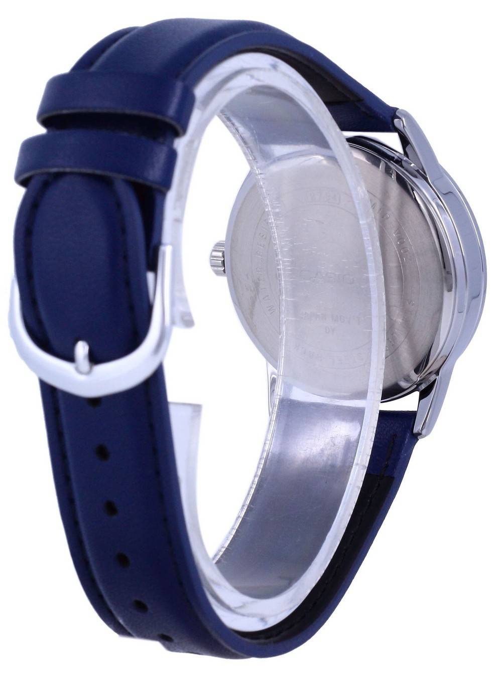 Casio Silver Dial Stainless Steel Analog Quartz MTP-V002L-2B3 MTPV002L-2 Men's Watch