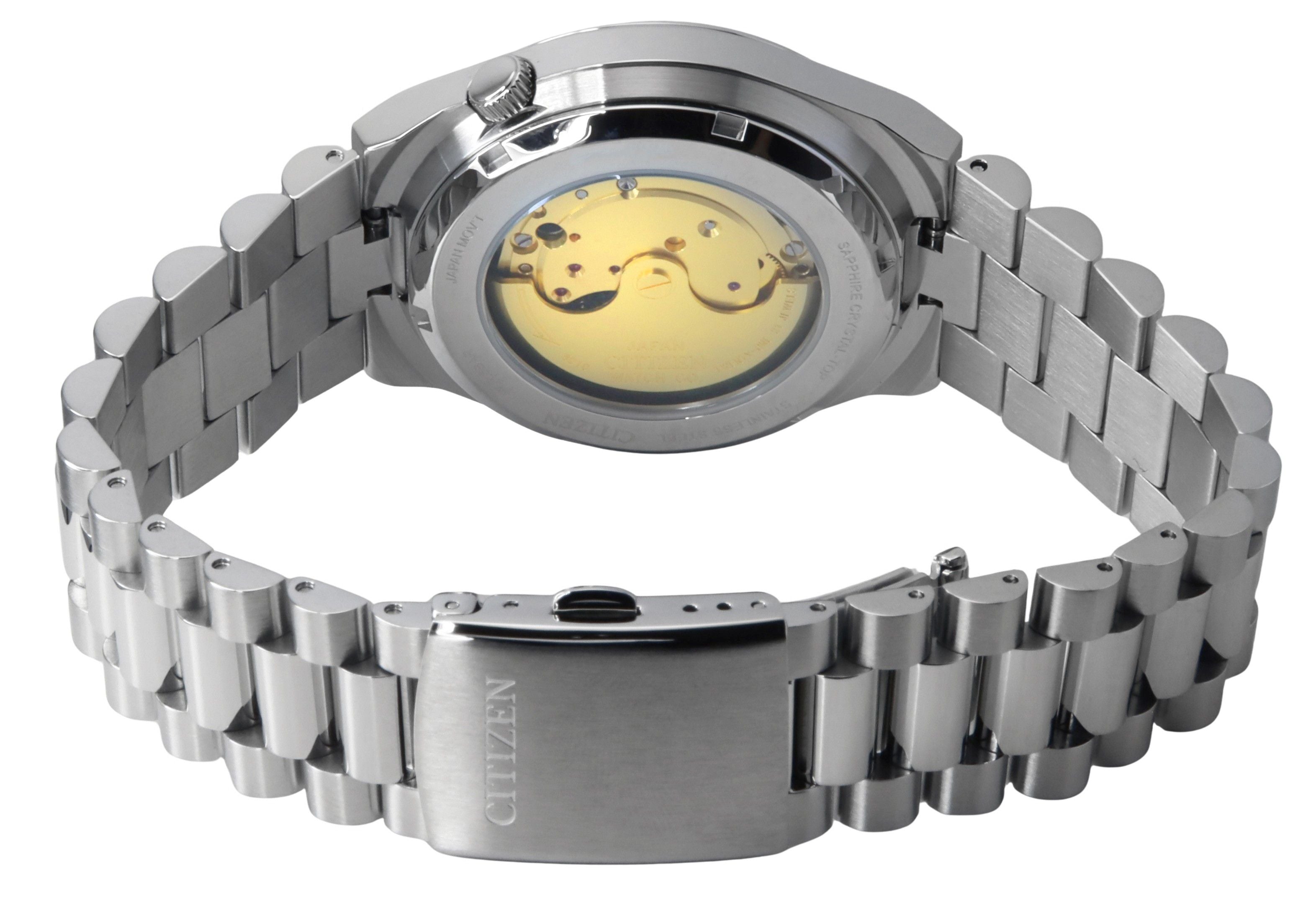 Citizen Tsuyosa White Dial Stainless Steel Automatic NJ0150-81A Men's Watch