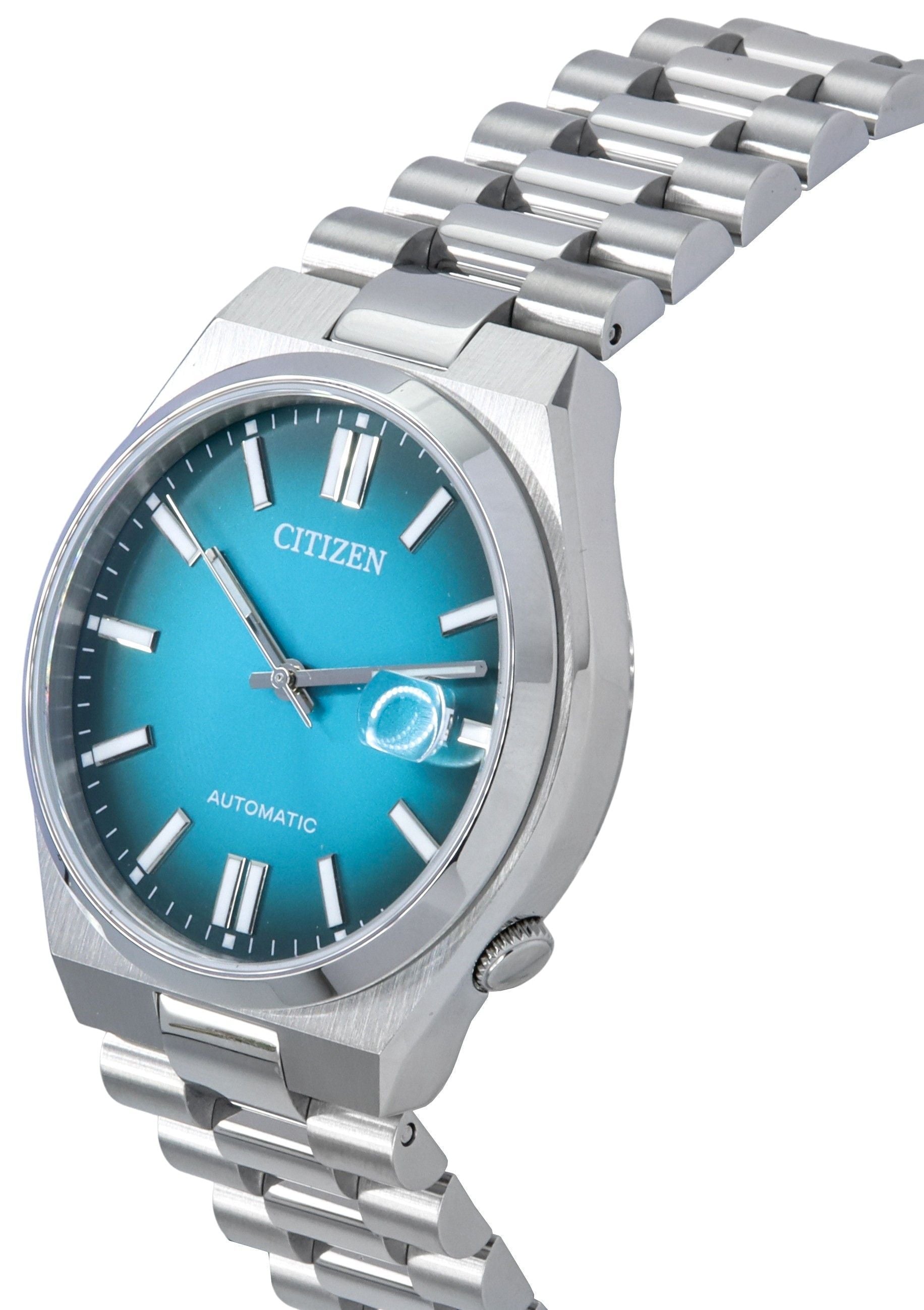 Citizen Tsuyosa Stainless Steel Turquoise Dial Automatic NJ0151-88X Men's Watch