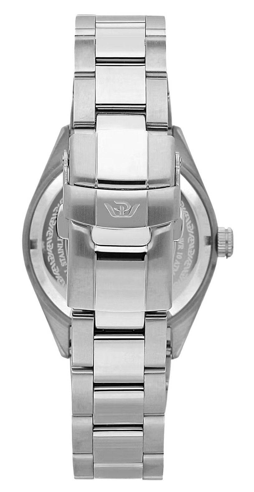 Philip Watch Swiss Made Caribe Urban Stainless Steel Turquoise Dial Quartz R8253597642 100M Men's Watch