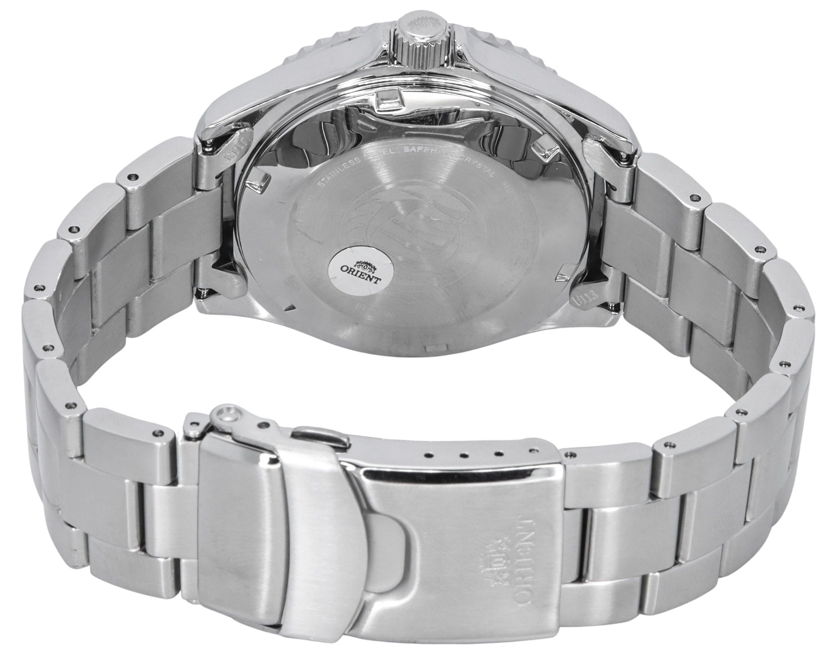 Orient Sports Kamasu Mako III Stainless Steel Blue Dial Automatic Diver's RA-AA0818L19B RA-AA0818L39B 200M Men's Watch