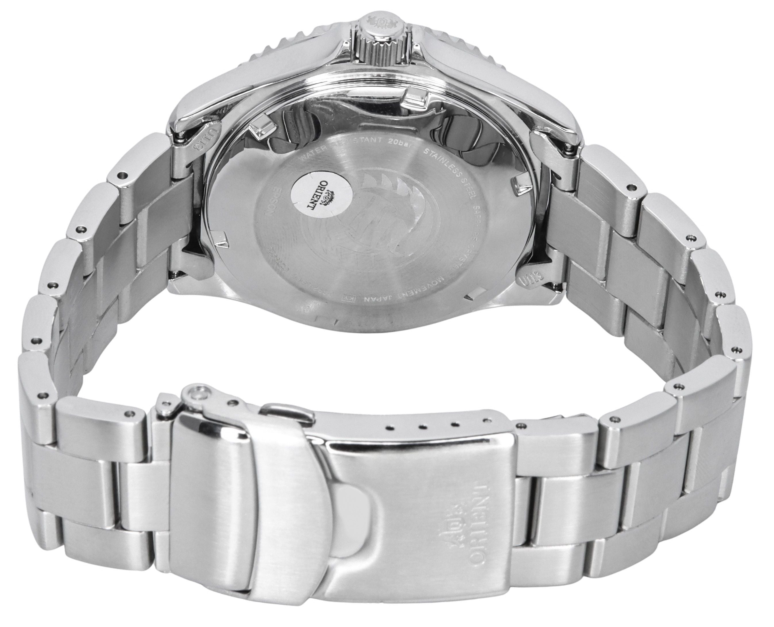 Orient Sports Kamasu Mako III Stainless Steel Grey Dial Automatic Diver's RA-AA0819N19B RA-AA0819N39B 200M Men's Watch