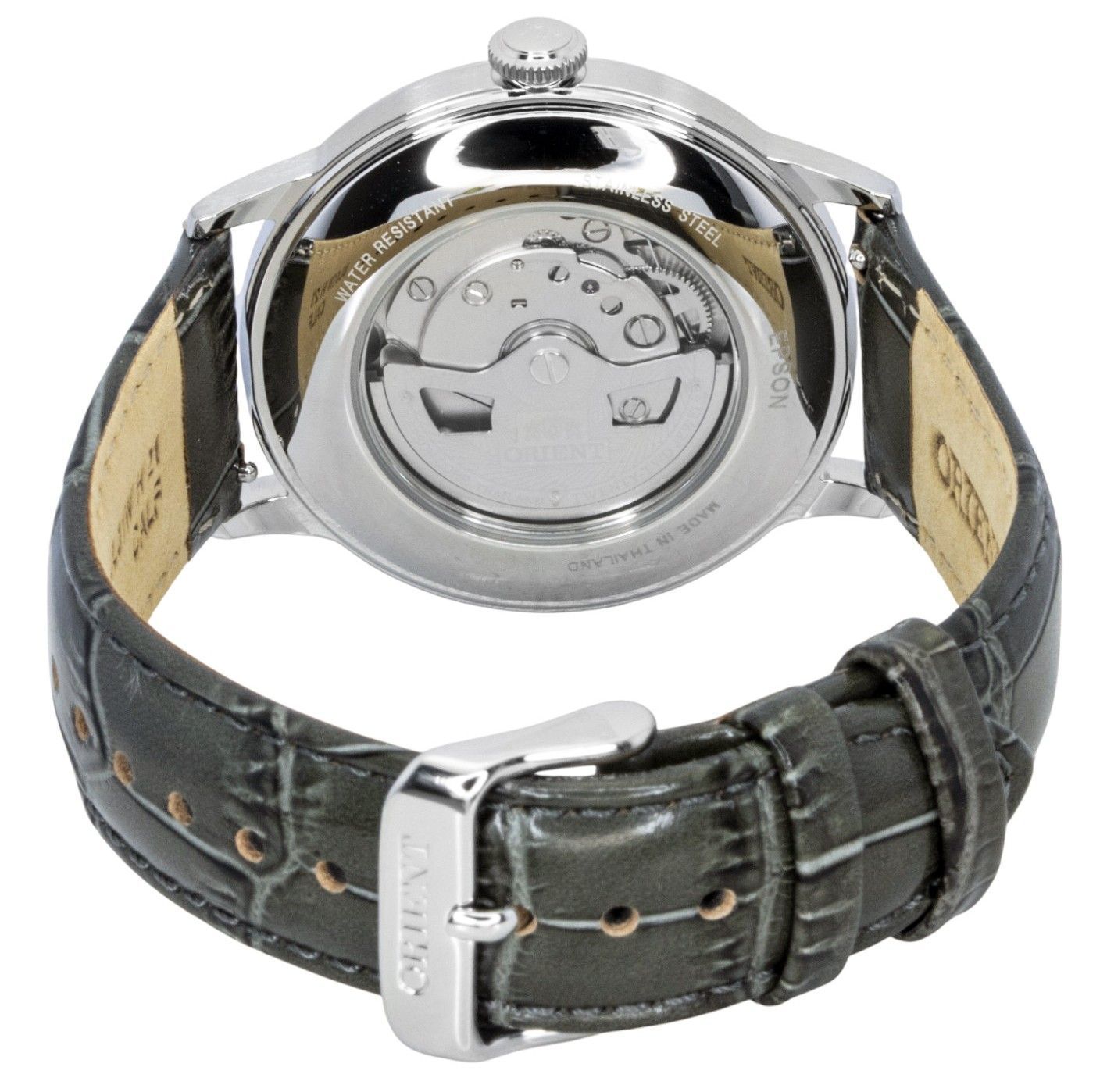 Orient Bambino Classic Leather Strap Beige Dial Automatic RA-AC0025N Men's Watch