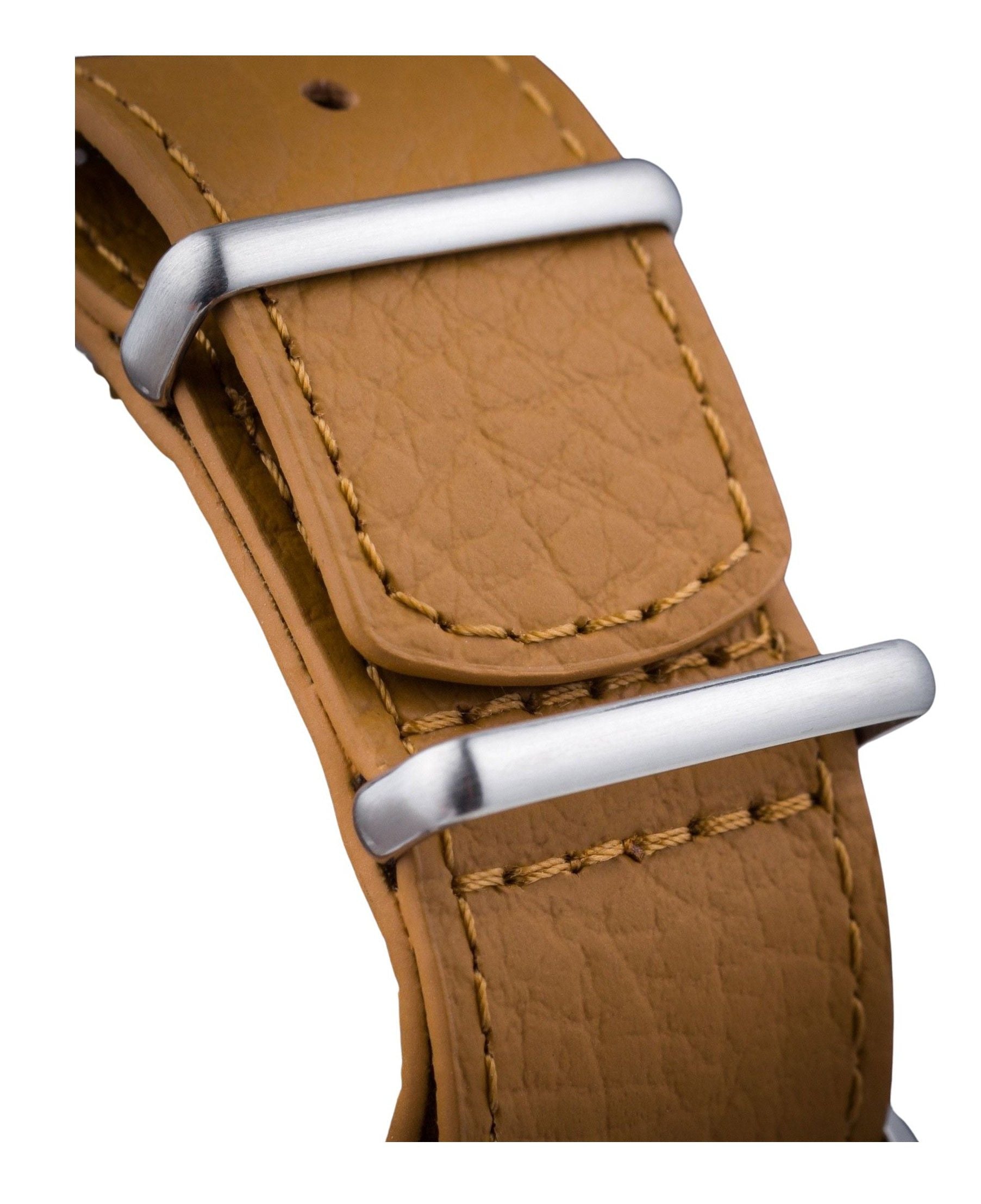 Orient Sports Leather Strap Apricot Dial Automatic Diver's RA-AC0Q05P10B RA-AC0Q05P30B 200M Men's Watch