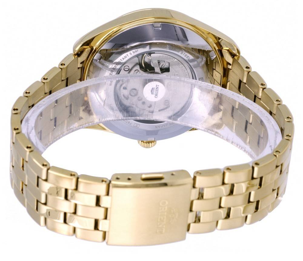 Orient Contemporary Multi Year Calendar Gold Tone Dial Automatic RA-BA0001G10B Men's Watch