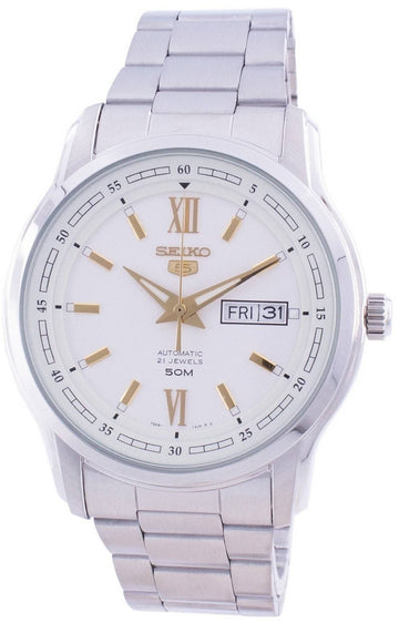 Refurbished Seiko 5 Automatic White Dial SNKP15 SNKP15K1 SNKP15K Men's Watch