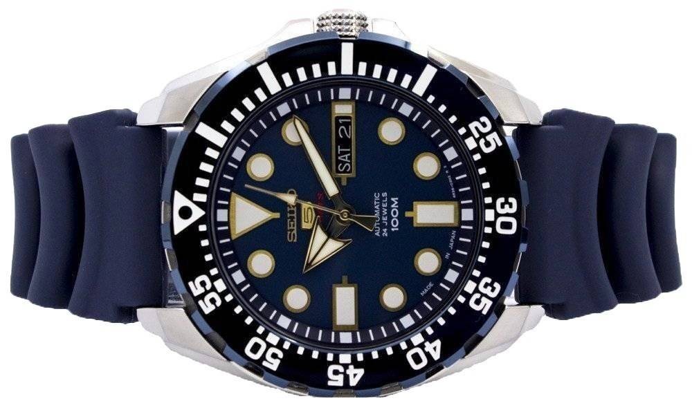 Refurbished Seiko 5 Sports Automatic 24 Jewels Japan Made SRP605J2 Men's Watch