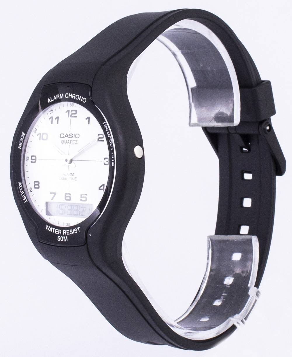 Refurbished Casio Analog Digital Dual Time AW-90H-7BVDF AW90H-7BVDF Men's Watch