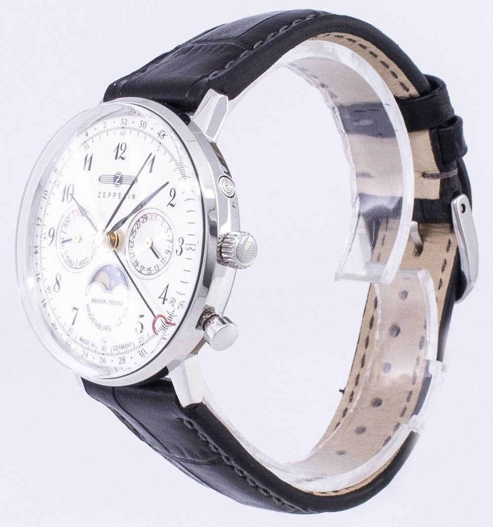 Refurbished Zeppelin Series LZ 129 Hindenburg Germany Made 7037-1 70371 Men's Watch