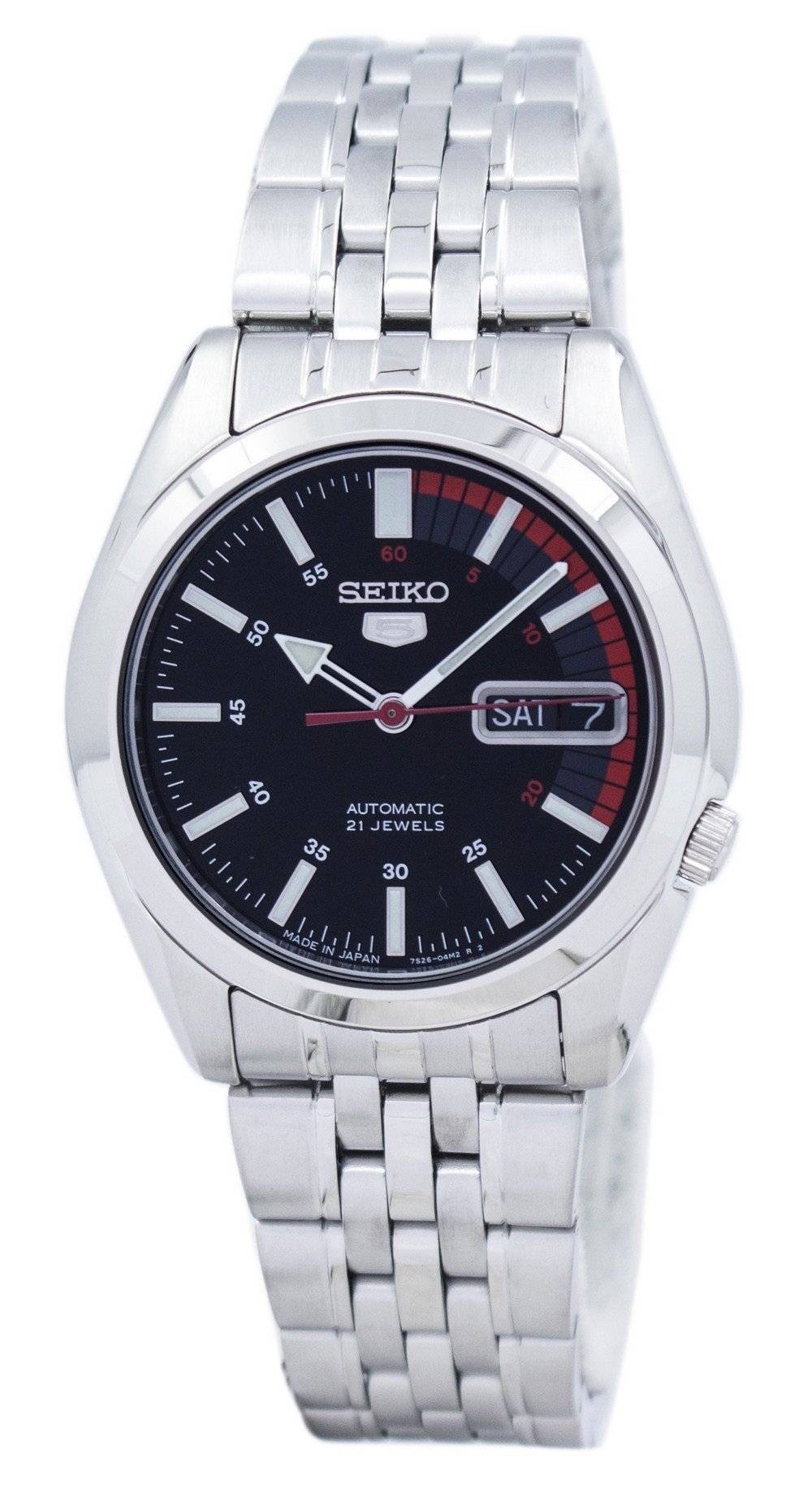 Refurbished Seiko 5 Automatic Japan Made 21 Jewels SNK375 SNK375J1 SNK375J Men's Watch