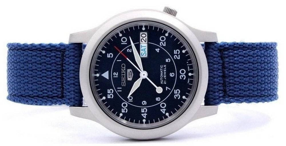 Refurbished Seiko 5 Military Automatic Nylon Strap SNK807K2 Men's Watch