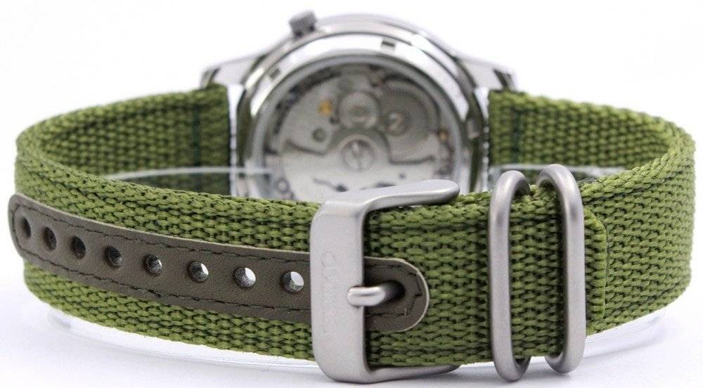 Refurbished Seiko 5 Military Automatic Nylon SNK805K2 Men's Watch