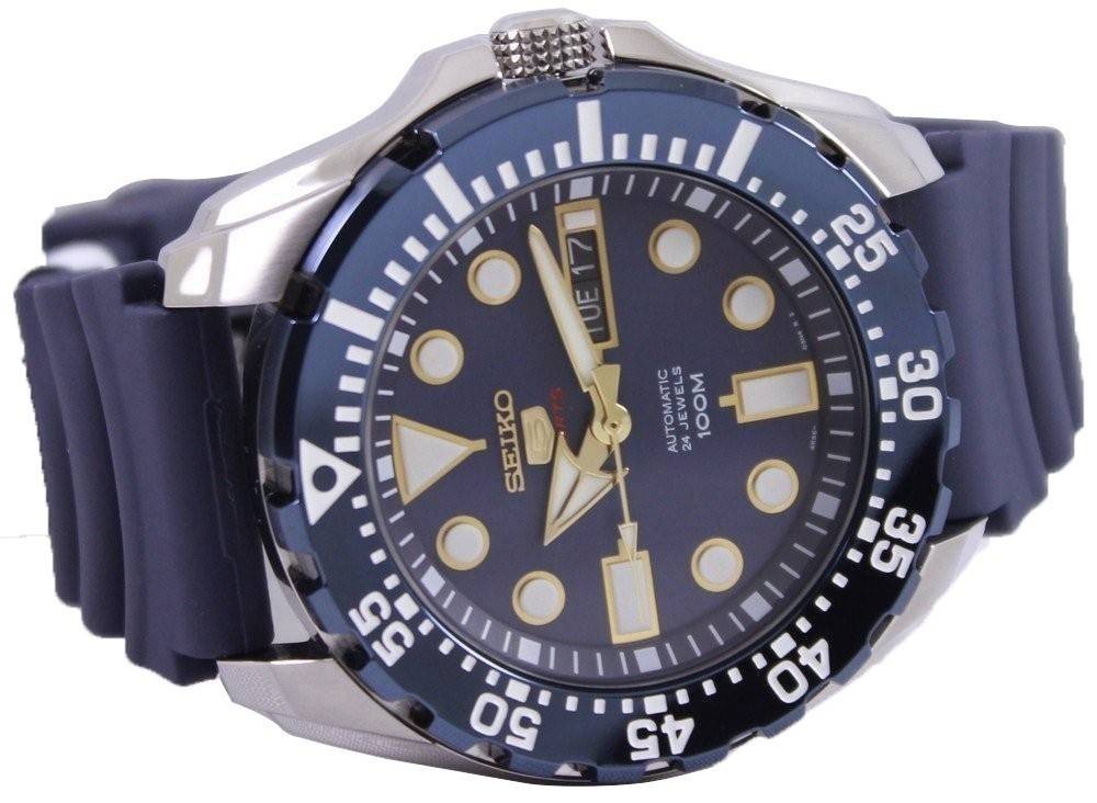 Refurbished Seiko 5 Sports Automatic 24 Jewels SRP605K2 Men's Watch