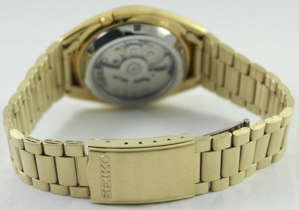 Refurbished Seiko 5 Automatic Gold Dial SNXL72K1 SNXL72K Men's Watch