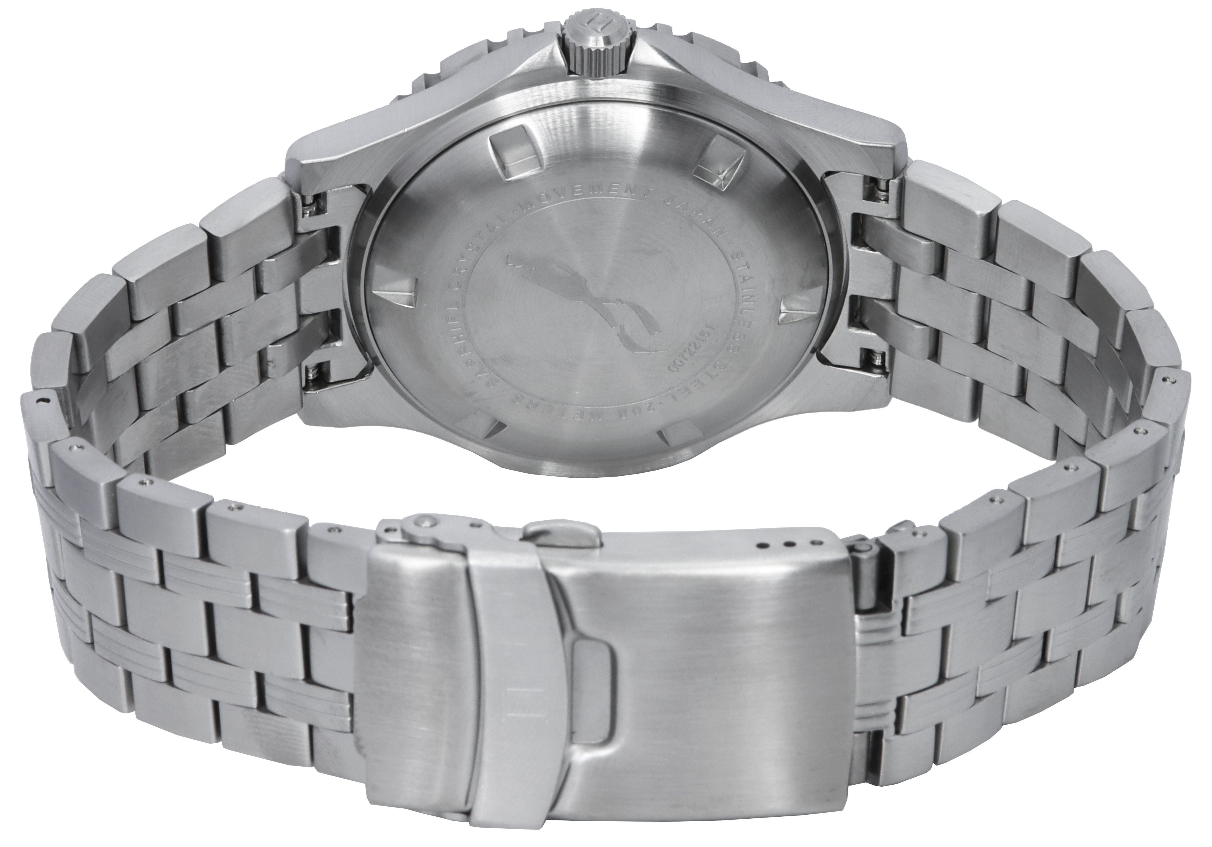 Ratio FreeDiver Professional Sapphire Black Dial Quartz RTF005 200M Men's Watch