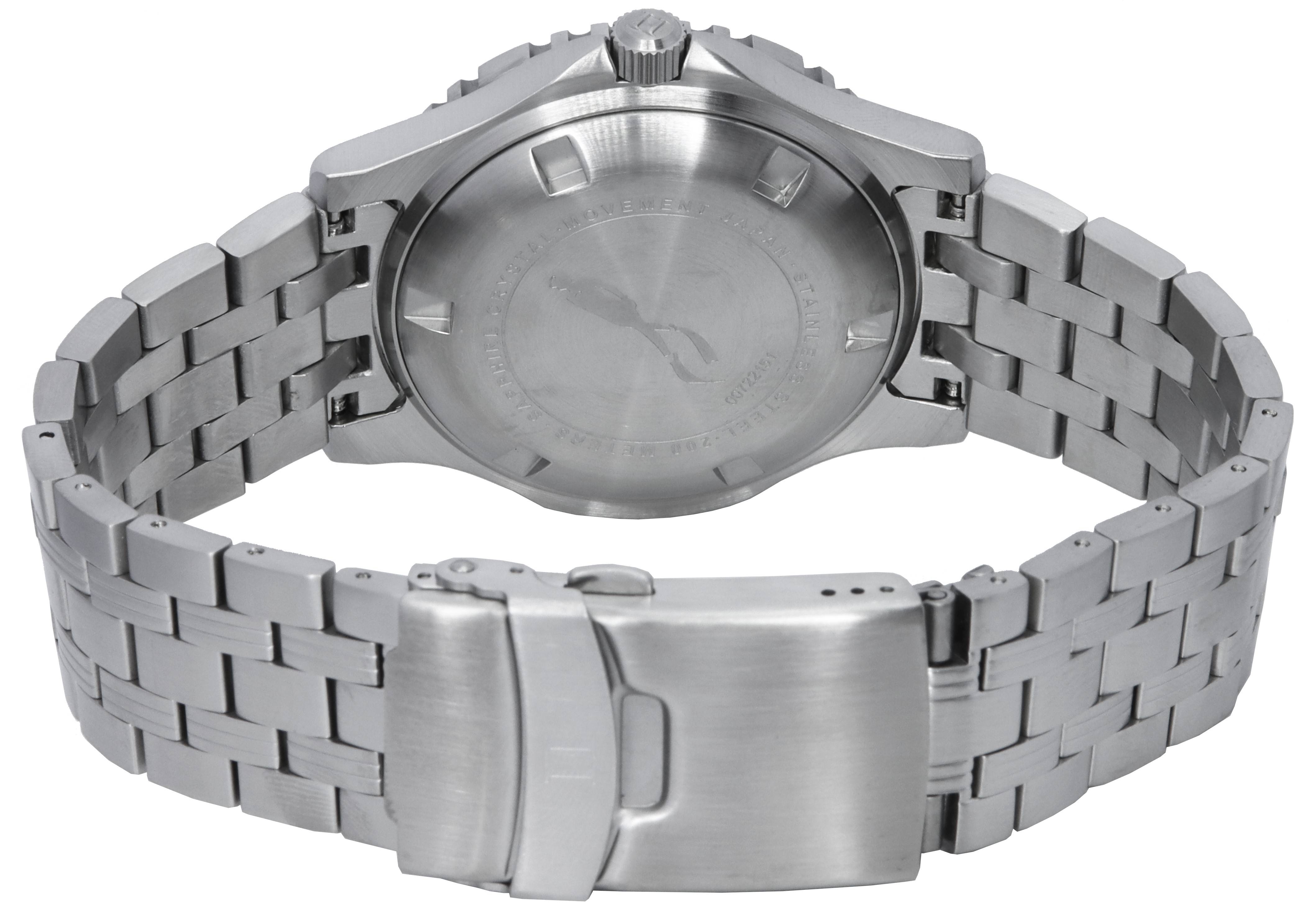 Ratio FreeDiver Professional Sapphire Black Dial Quartz RTF005 200M Men's Watch