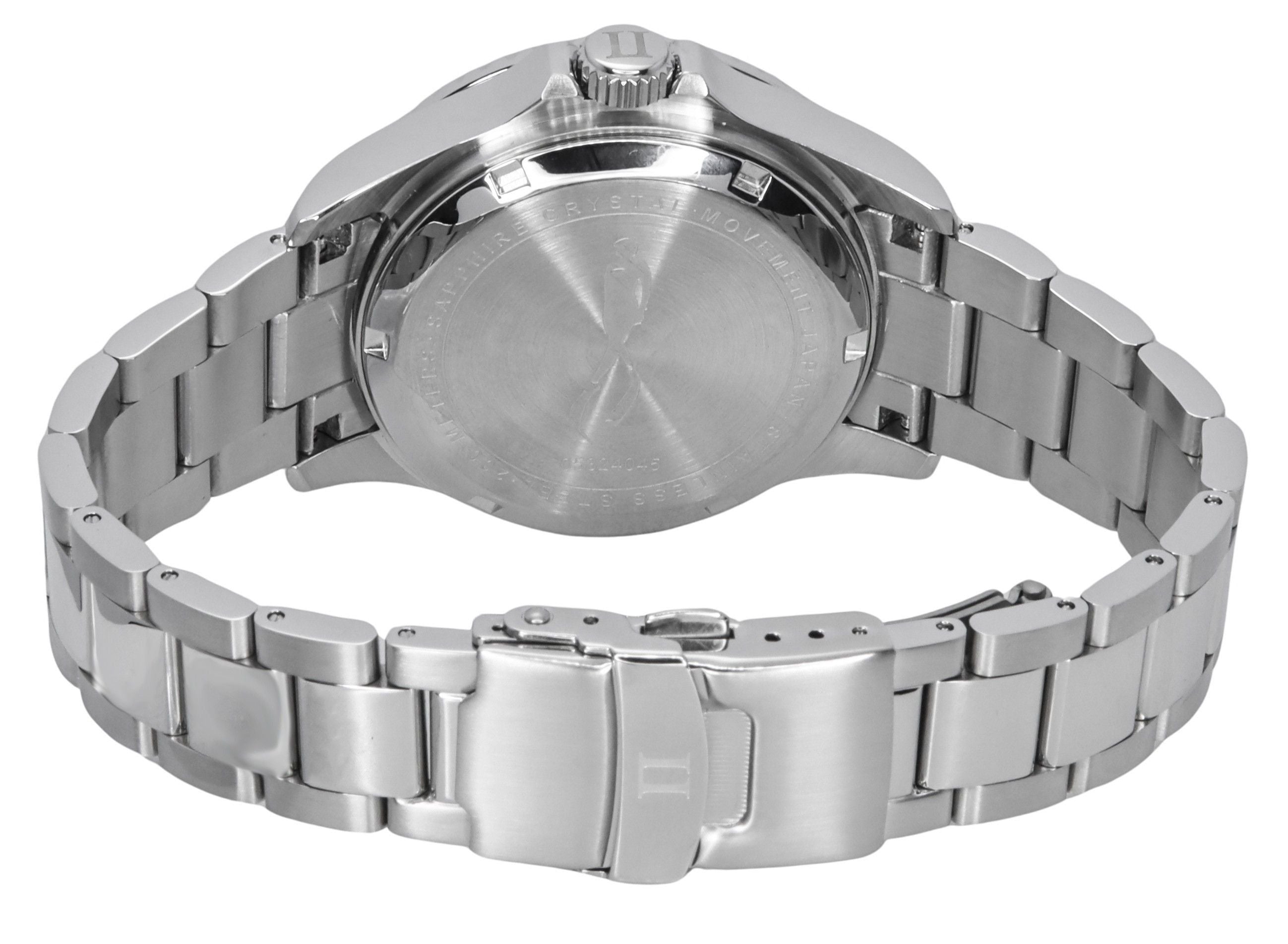 Ratio FreeDiver GMT Series Sapphire Stainless Steel Blue Dial Automatic RTF053 200M Men's Watch