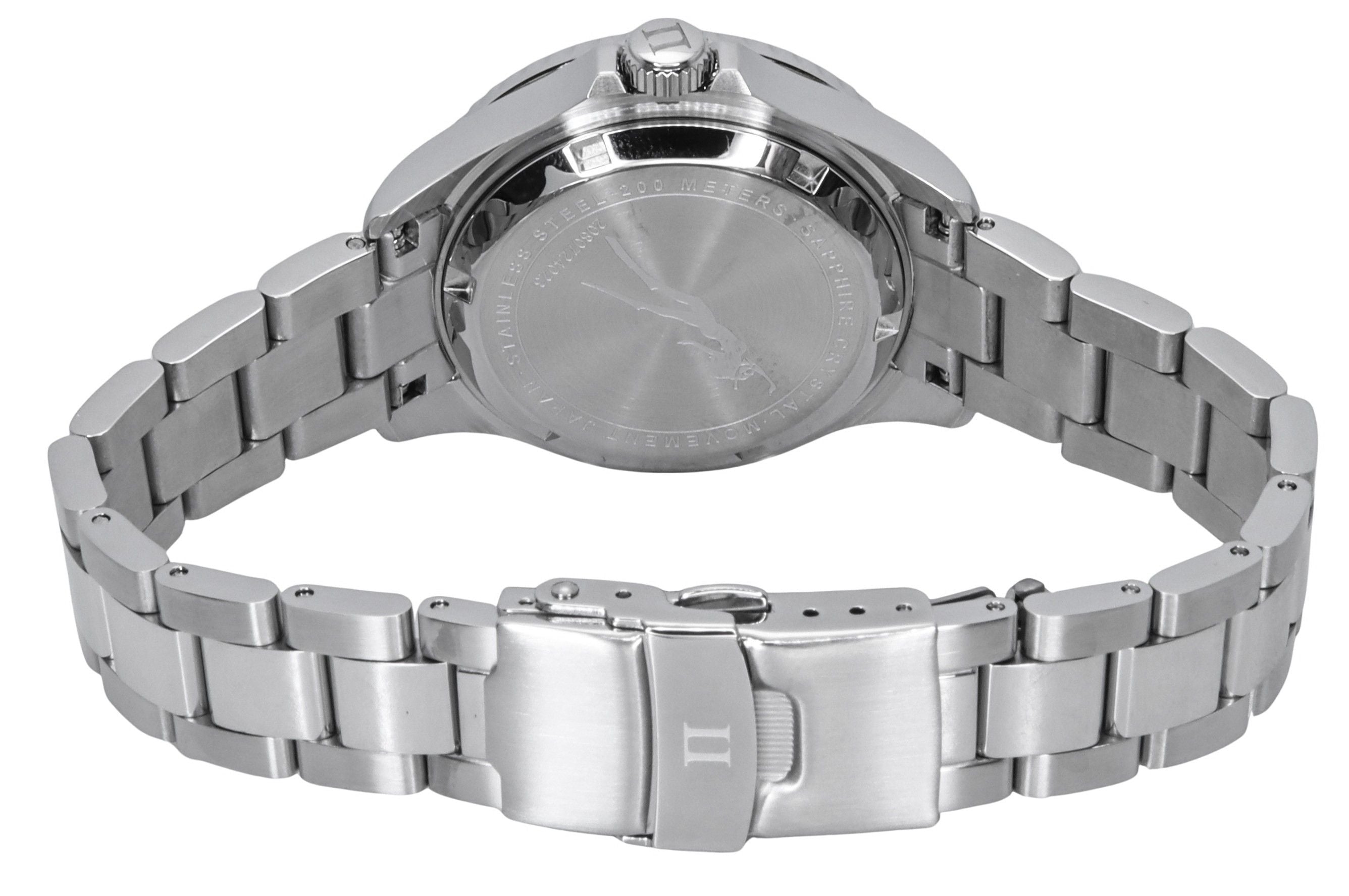Ratio FreeDiver Sapphire Stainless Steel Ice Blue Dial Quartz RTFL807 200M Women's Watch