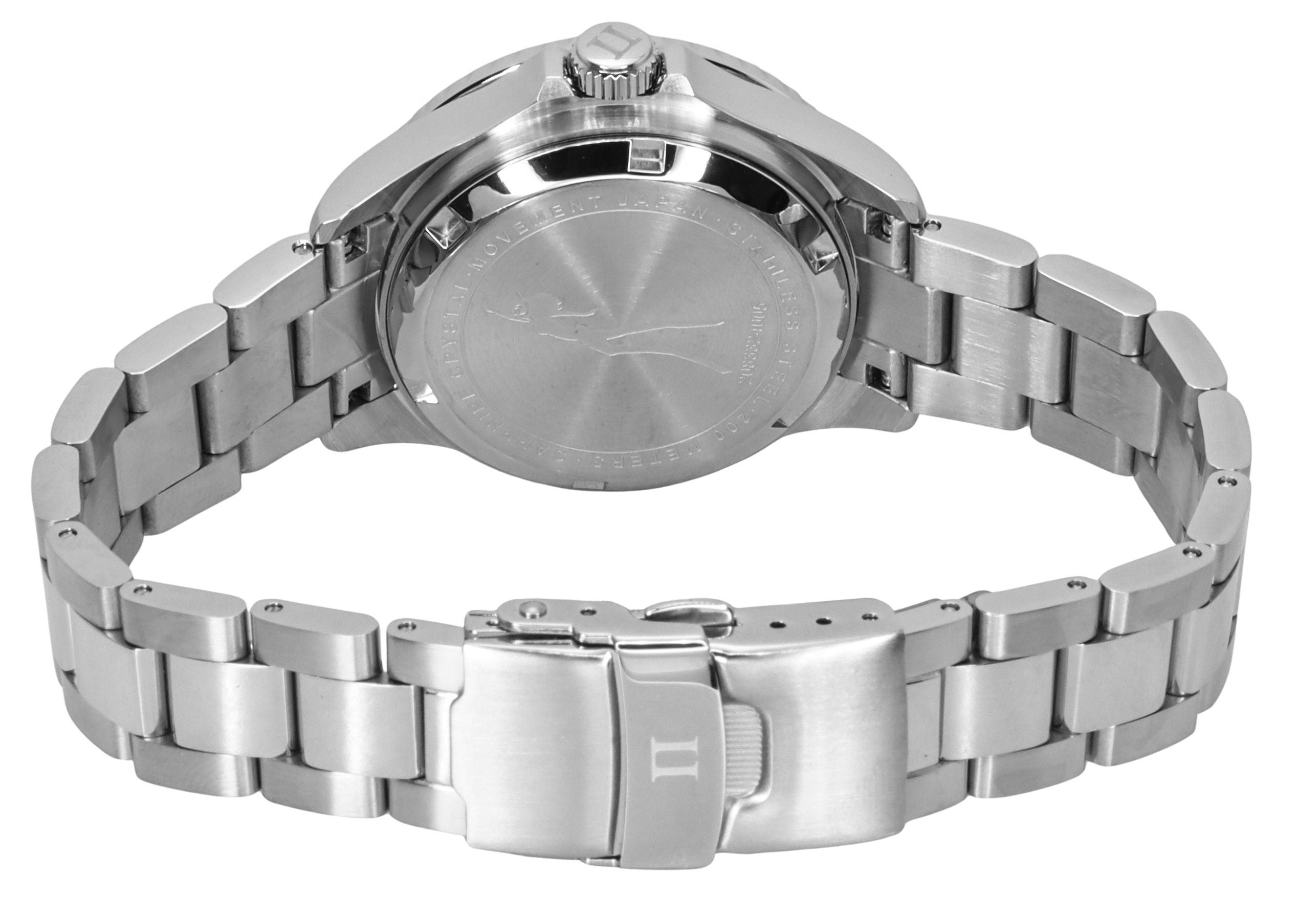 Ratio FreeDiver Sapphire Stainless Steel White Dial Automatic RTFL833 200M Women's Watch