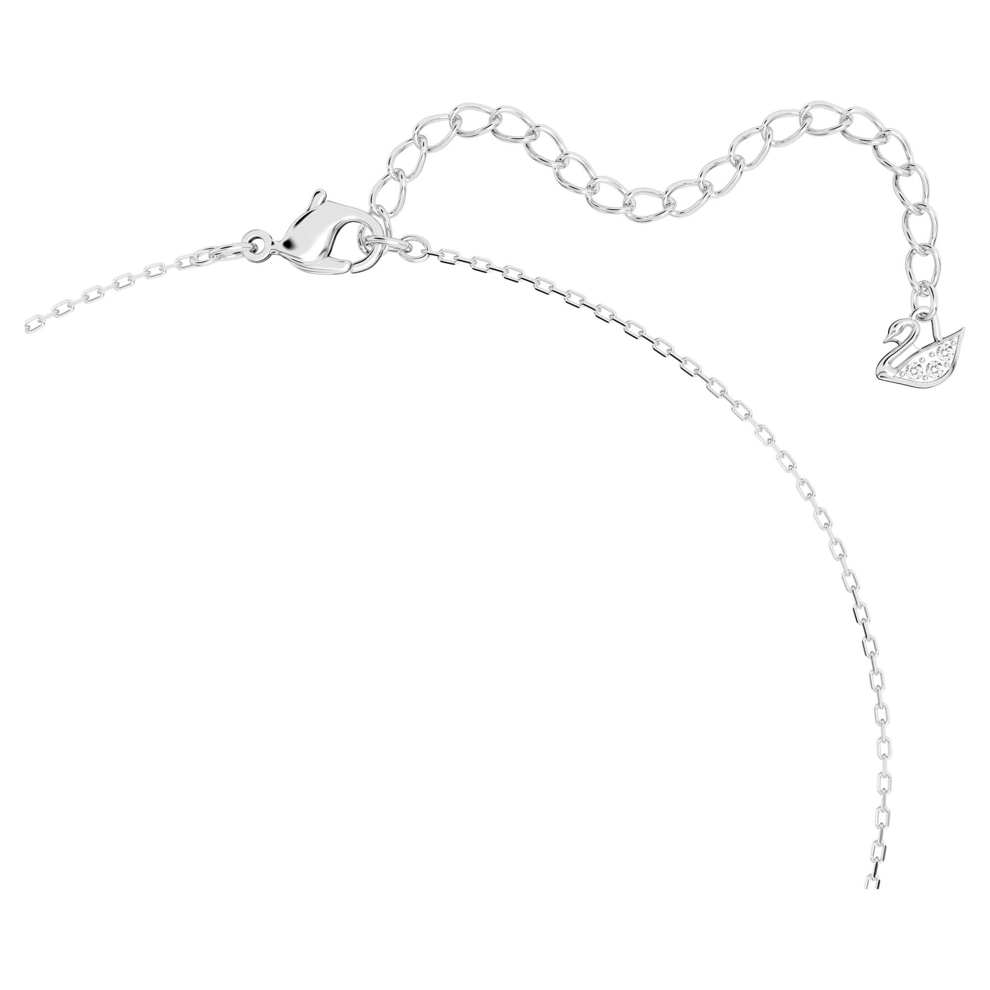 Swarovski Mesmera Rhodium Plated And Zirconia Pendant 5571077 For Women