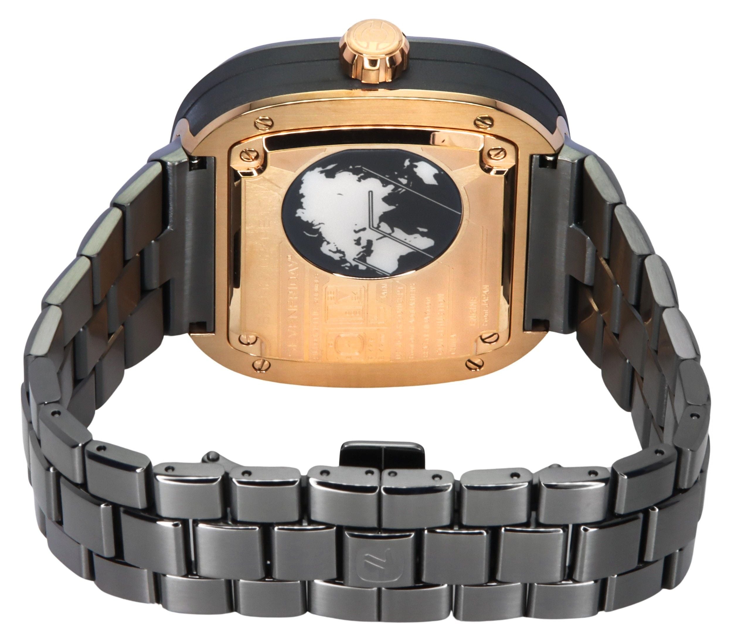 Sevenfriday M-Series Stainless Steel Black Dial Automatic M2/02M SF-M2-02M Men's Watch