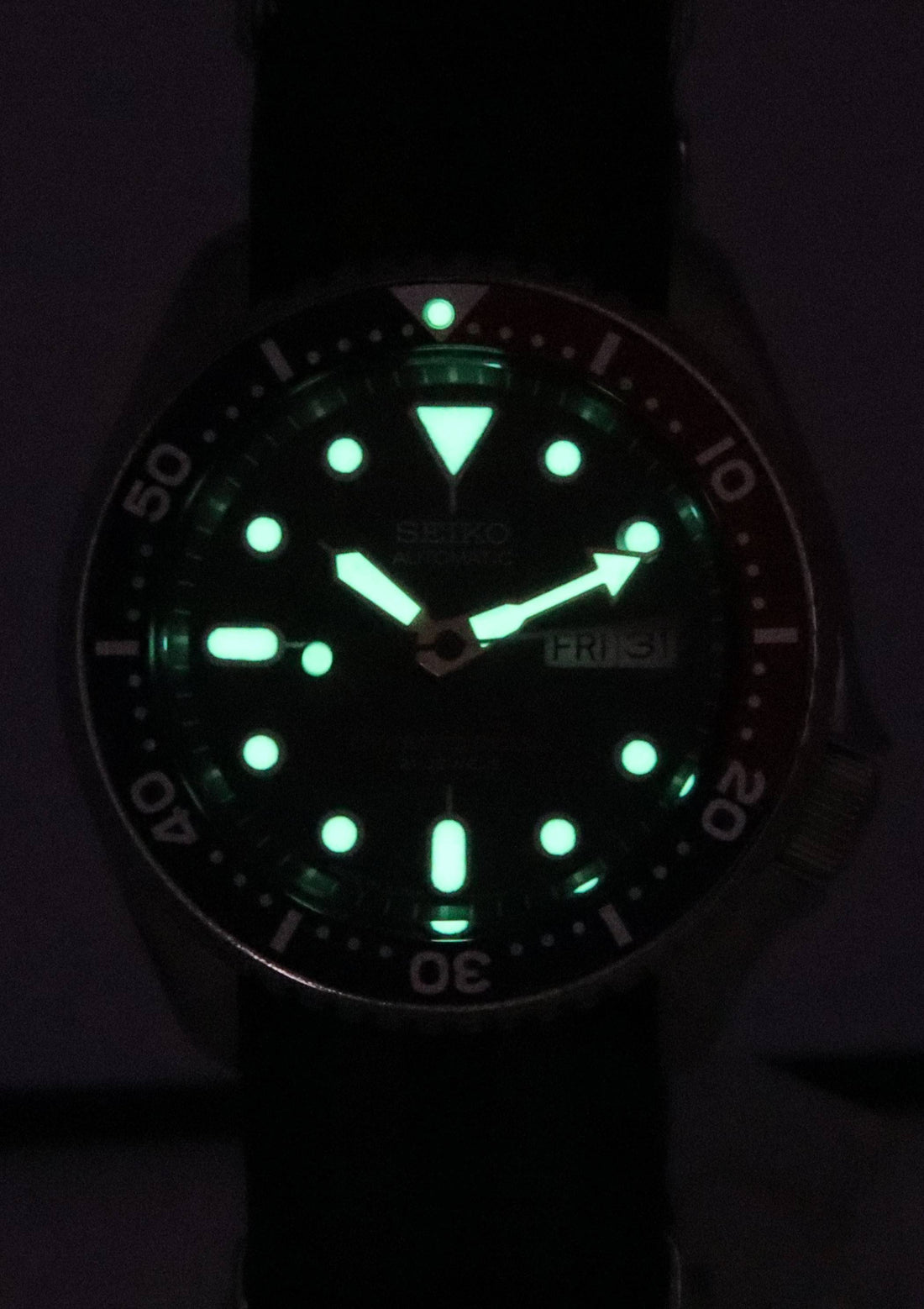 Seiko Blue Dial Automatic Diver's SKX009J1-var-NATO21 200M Men's Watch
