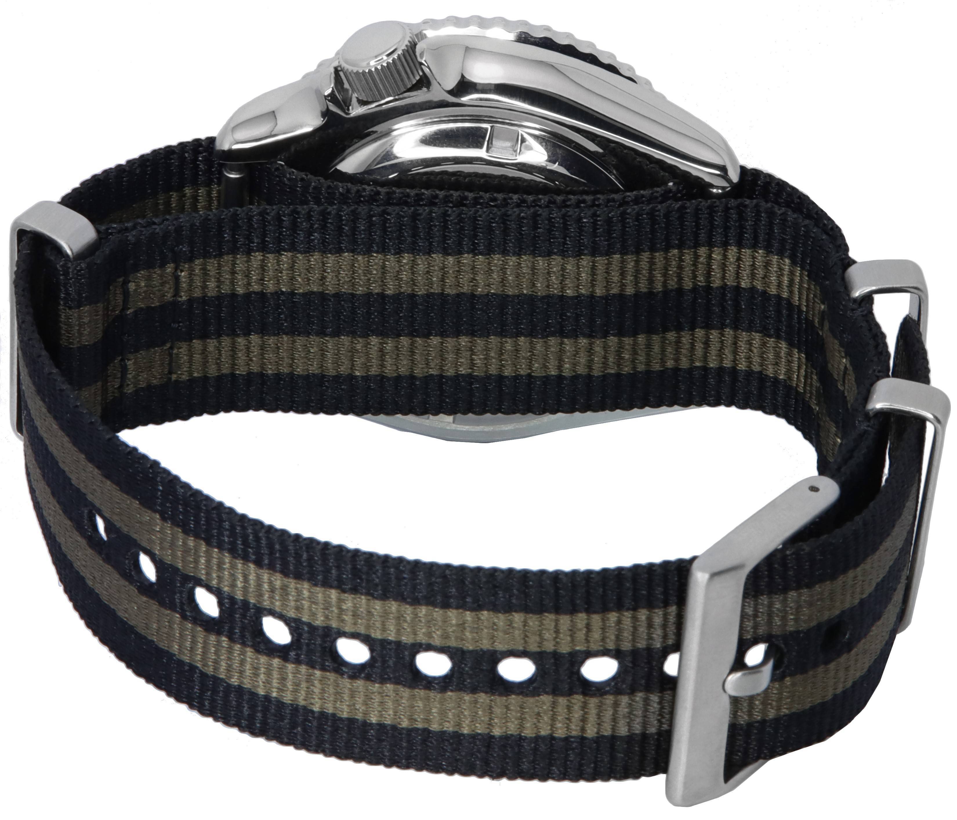 Seiko Automatic Diver's 200M NATO Strap SKX009K1-var-NATO2 Men's Watch