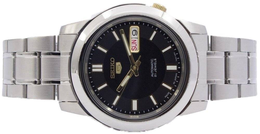 Seiko 5 Automatic 21 Jewels Japan Made SNKK17 SNKK17J1 SNKK17J Men's Watch