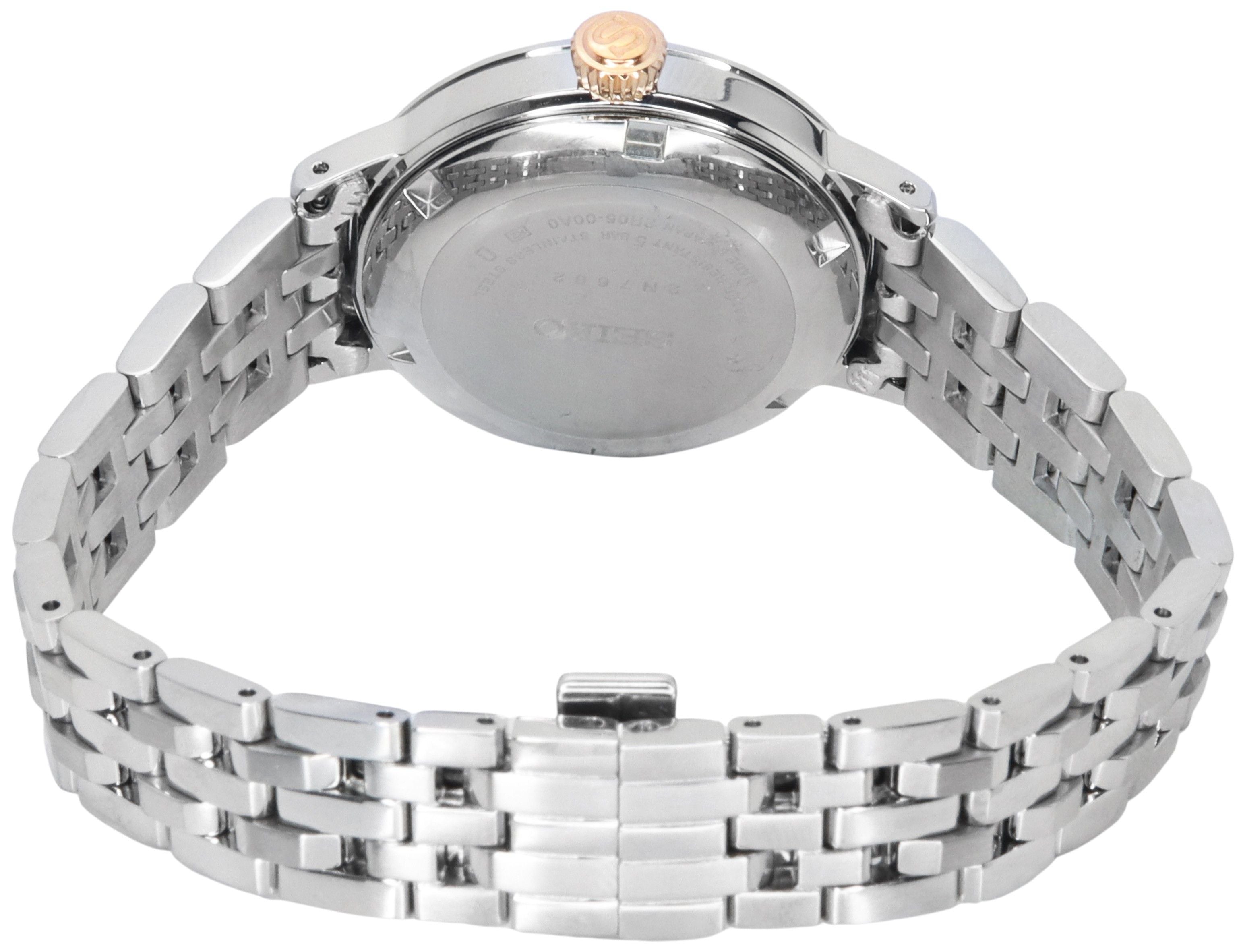 Seiko Presage Cocktail Time Clover Club Diamond Accents White Dial Automatic SRE009J1 Women's Watch