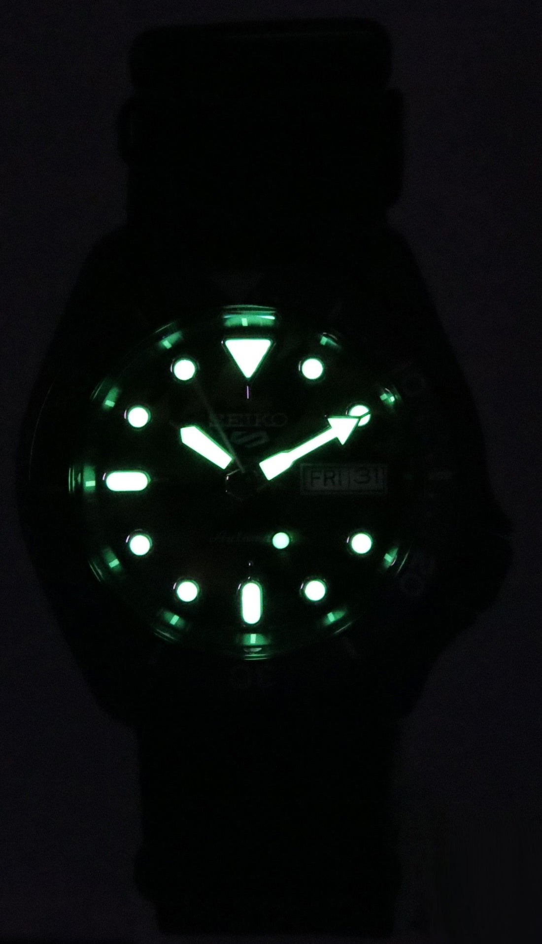 Seiko 5 Sports SKX Street Style Nylon Strap Camouflage Dial Automatic SRPJ37K1 100M Men's Watch