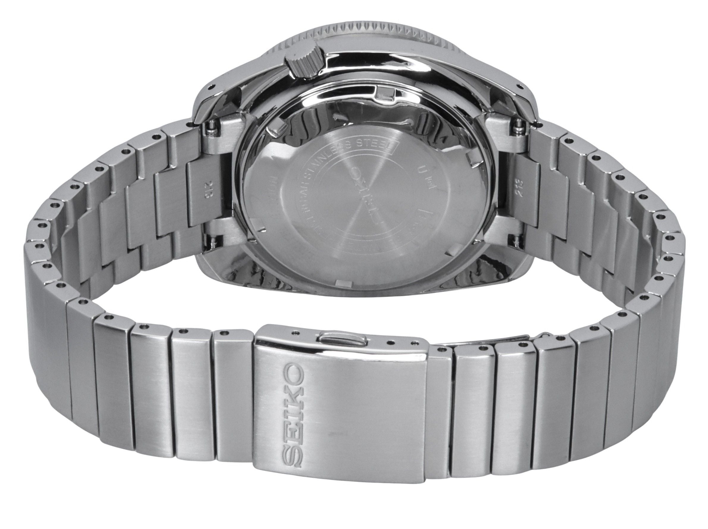 Seiko 5 Sports 1968 Recreation Limited Edition Black Dial Automatic SRPL05K1 100M Men's Watch With Extra Strap