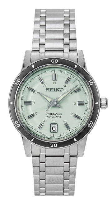 Seiko Presage Style 60's Stainless Steel Mint Green Dial Automatic SRPL71J1 Men's Watch