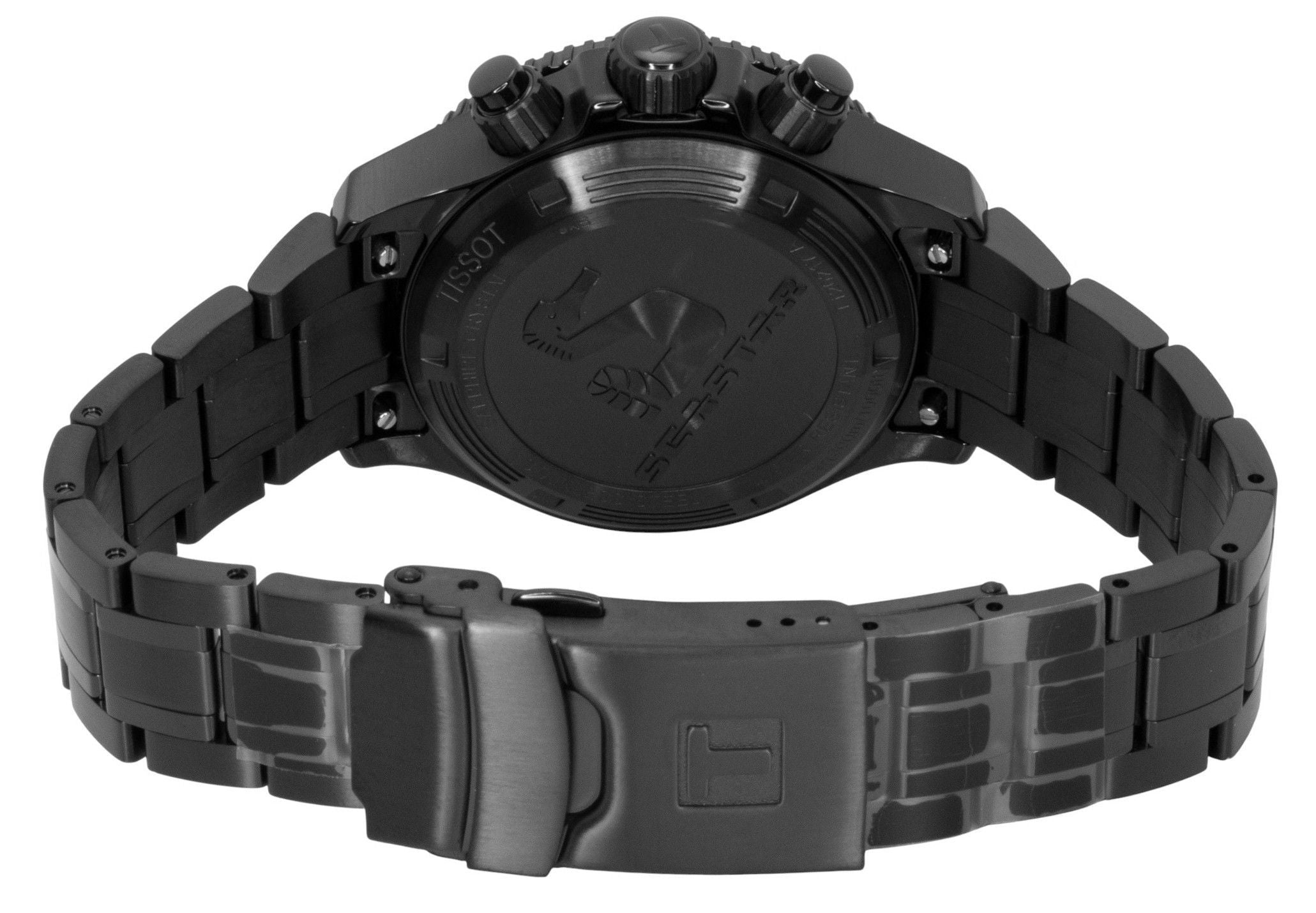 Tissot Seastar 1000 Chronograph Black Stainless Steel Black Dial Quartz Diver's T120.217.33.061.00 300M Men's Watch