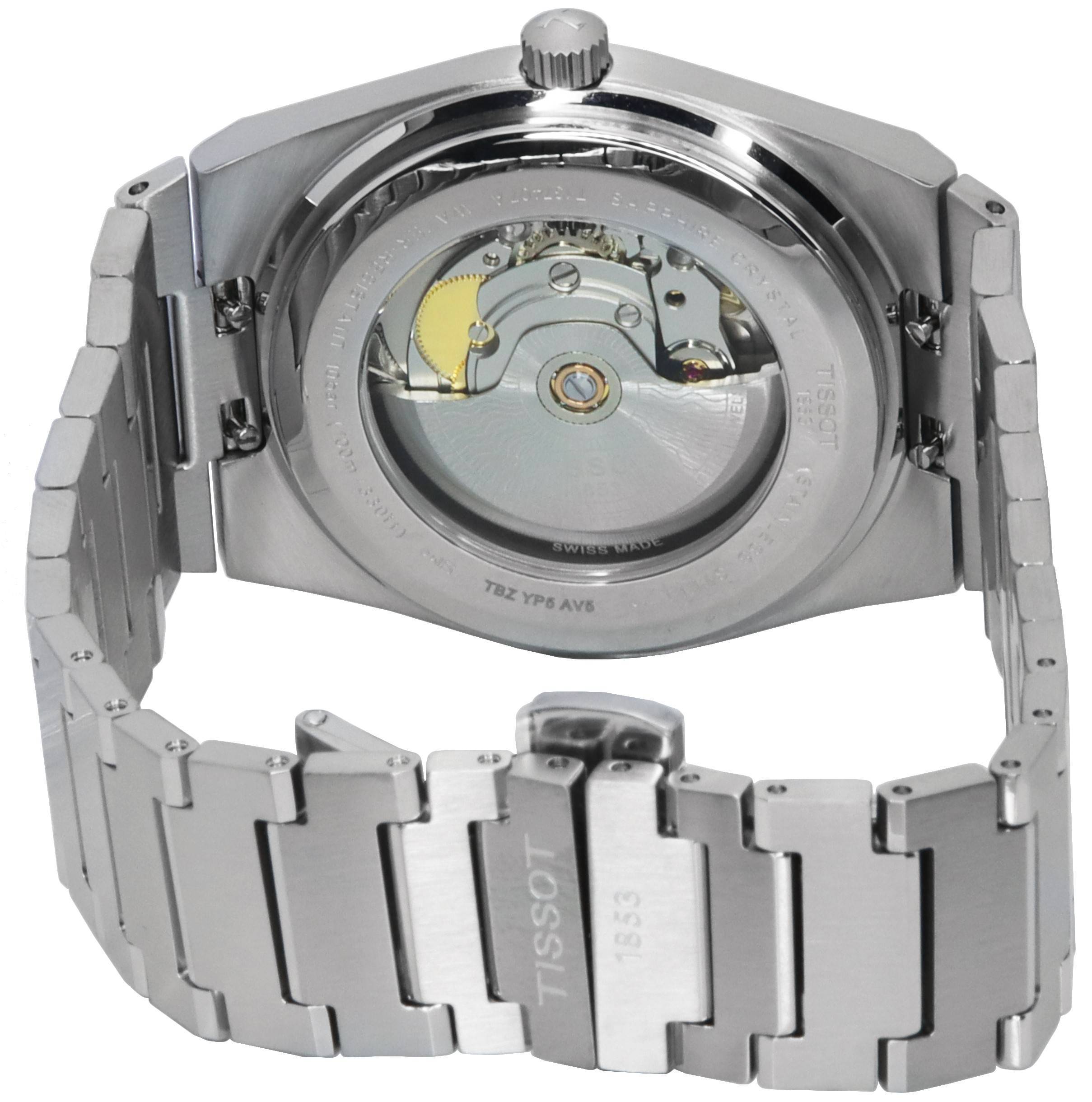 Tissot PRX T-Classic Powermatic 80 Stainless Steel Blue Dial T137.407.11.041.00 T1374071104100 100M Men's Watch
