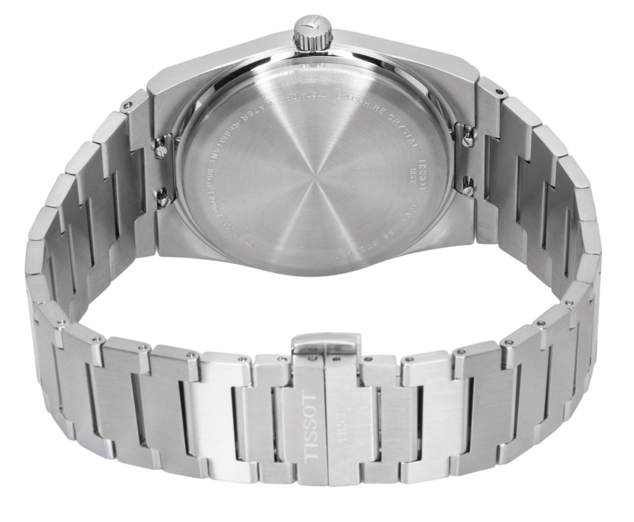 Tissot PRX Stainless Steel Red Dial Quartz T137.410.11.421.00 100M Men's Watch
