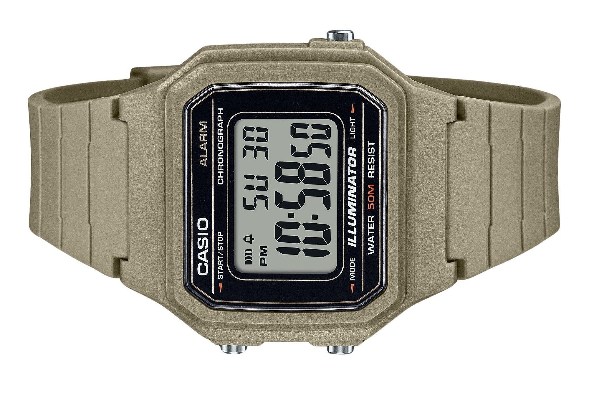 Casio Youth Digital Resin Strap Quartz W-217H-5AV Men's Watch