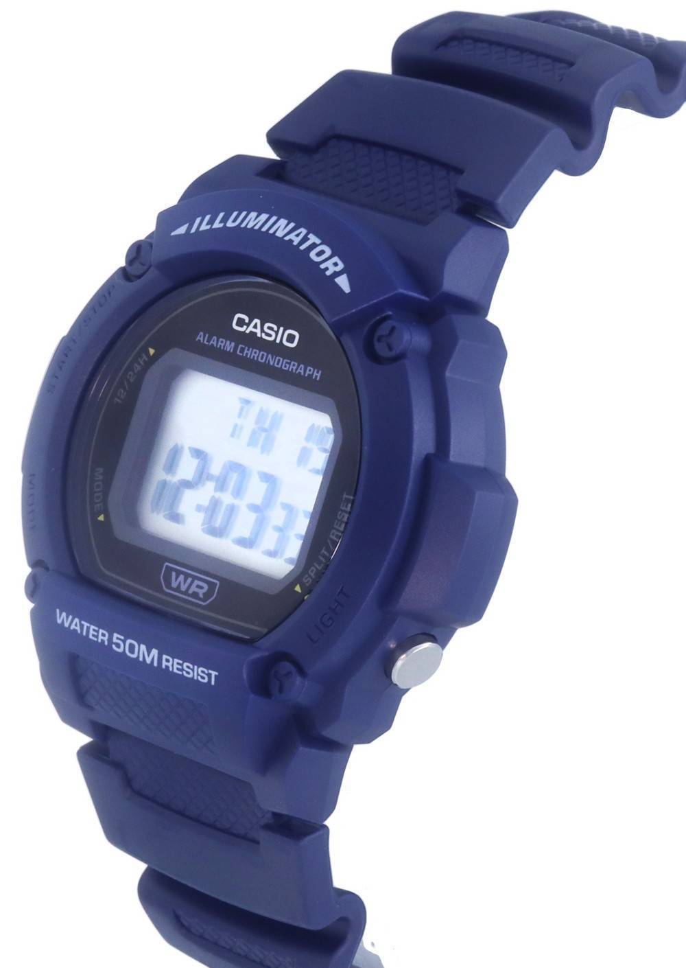 Casio Youth Illuminator Digital W-219H-2A W-219H-2 Men's Watch