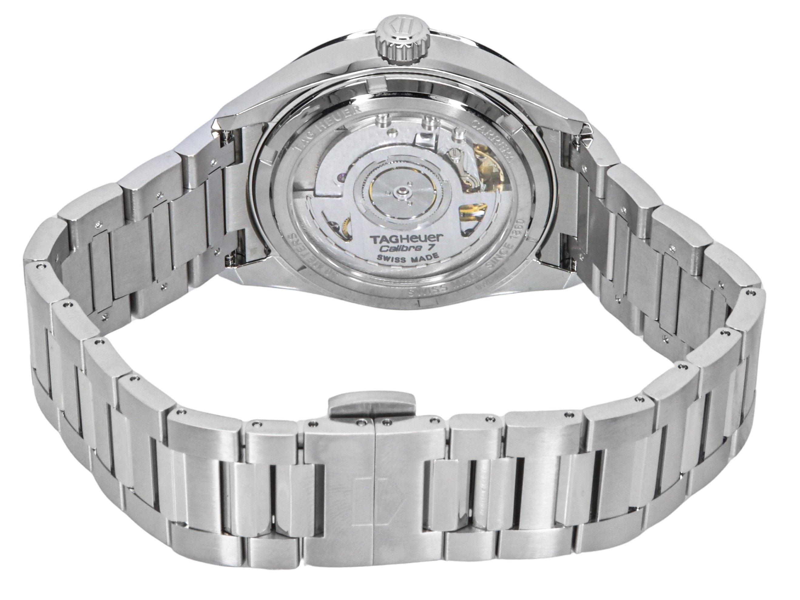 TAG Heuer Carrera Stainless Steel Turquoise Blue Dial Automatic WBN2316.BA0001 Women's Watch