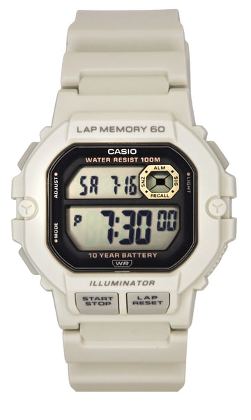 Casio Standard Digital Resin Strap Quartz WS-1400H-8AV 100M Men's Watch